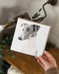 Greyhound Greeting Card