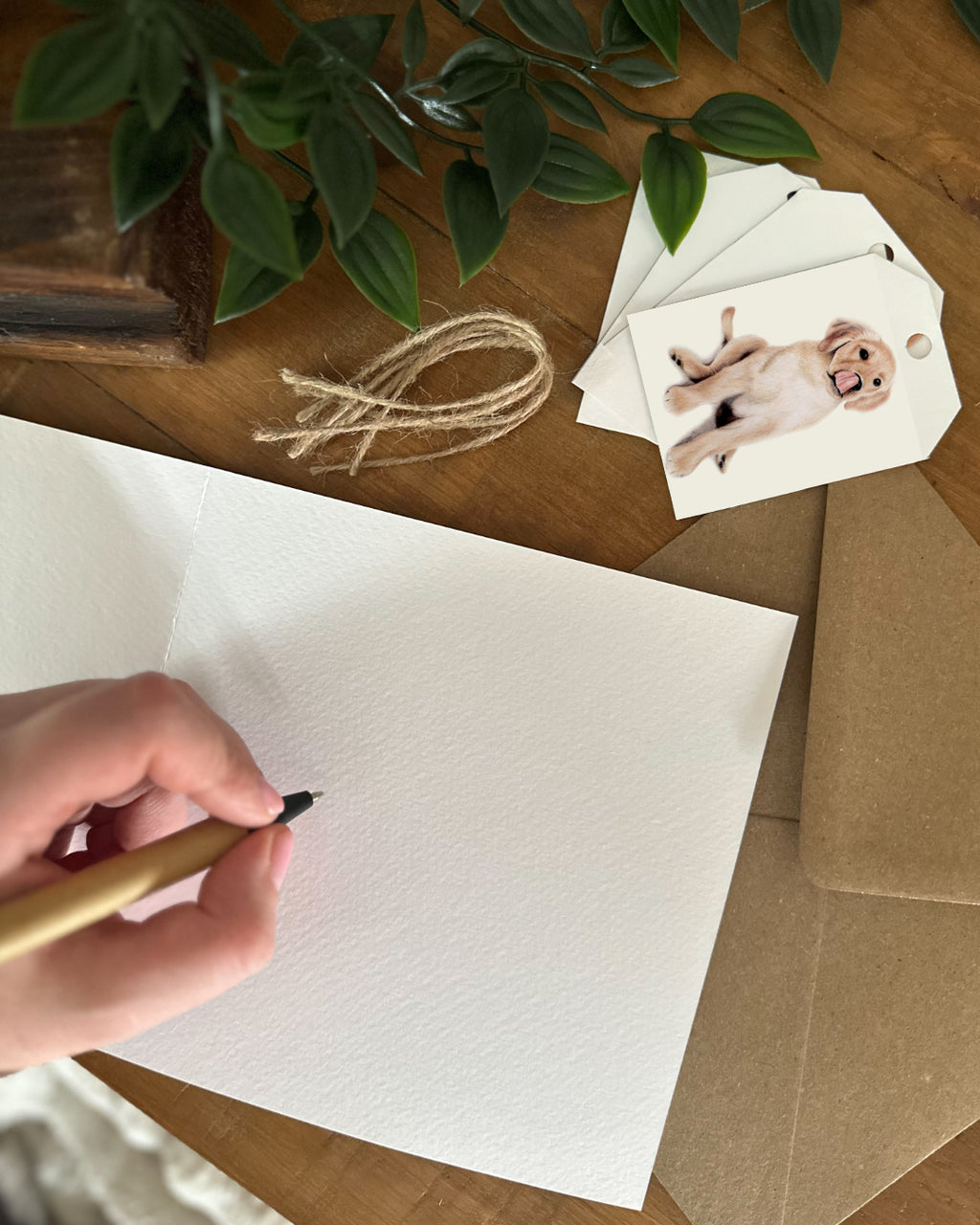 Labrador Puppy Card & Tag Bundle