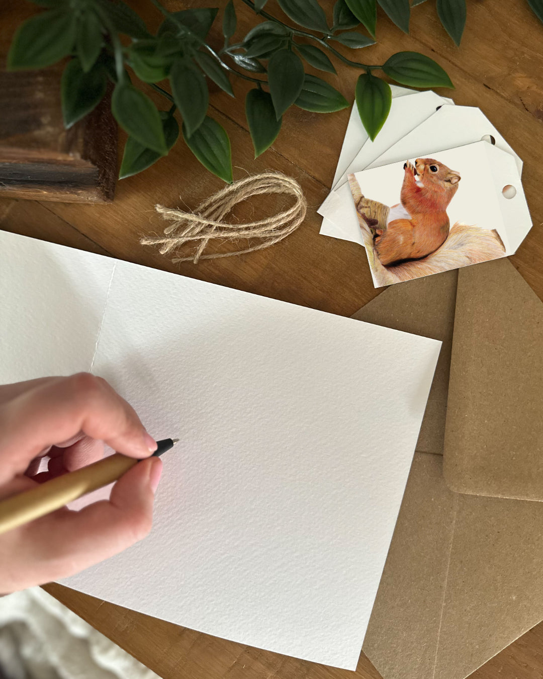 Squirrel Gift Tag Set