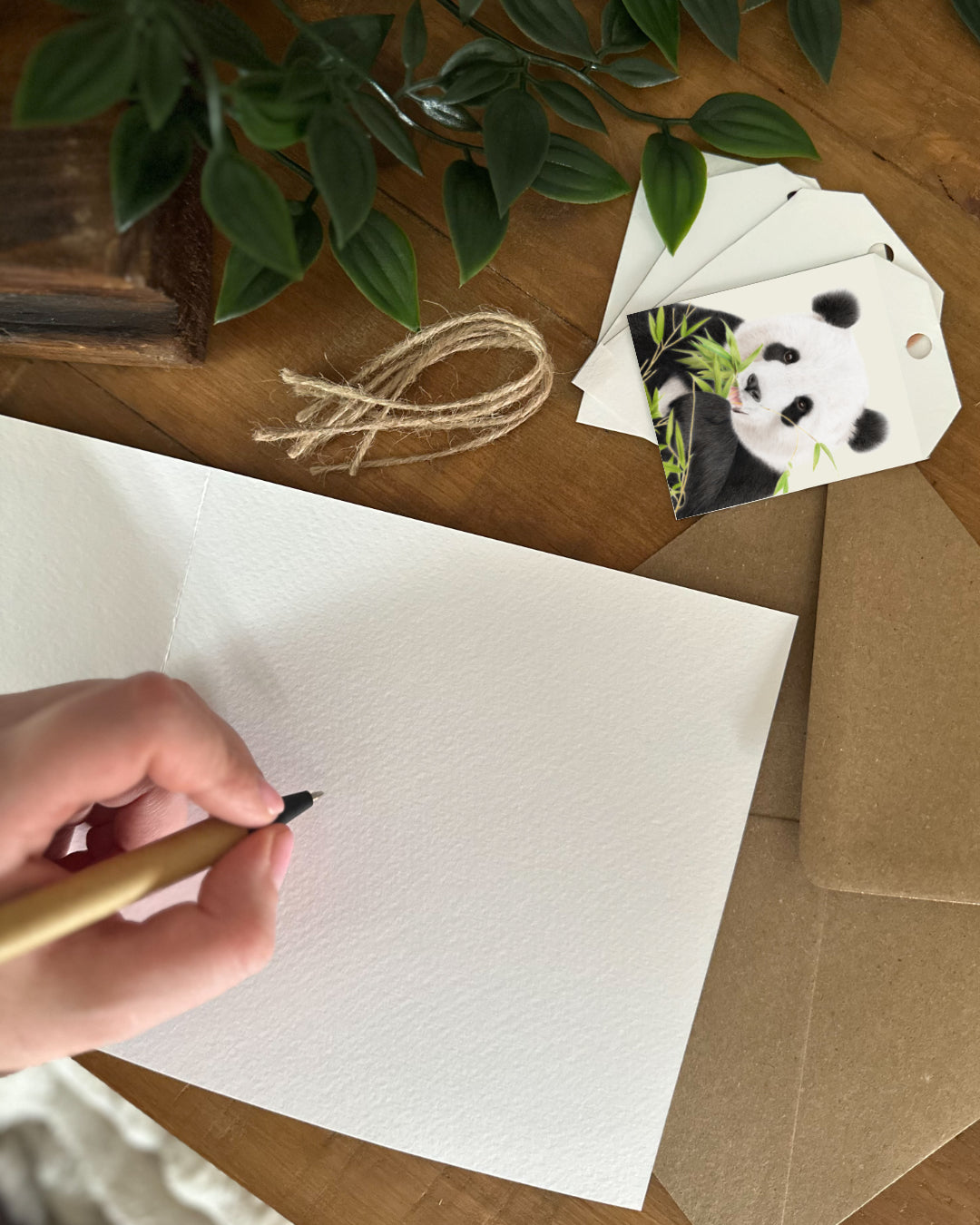 Panda Gift Tag Set
