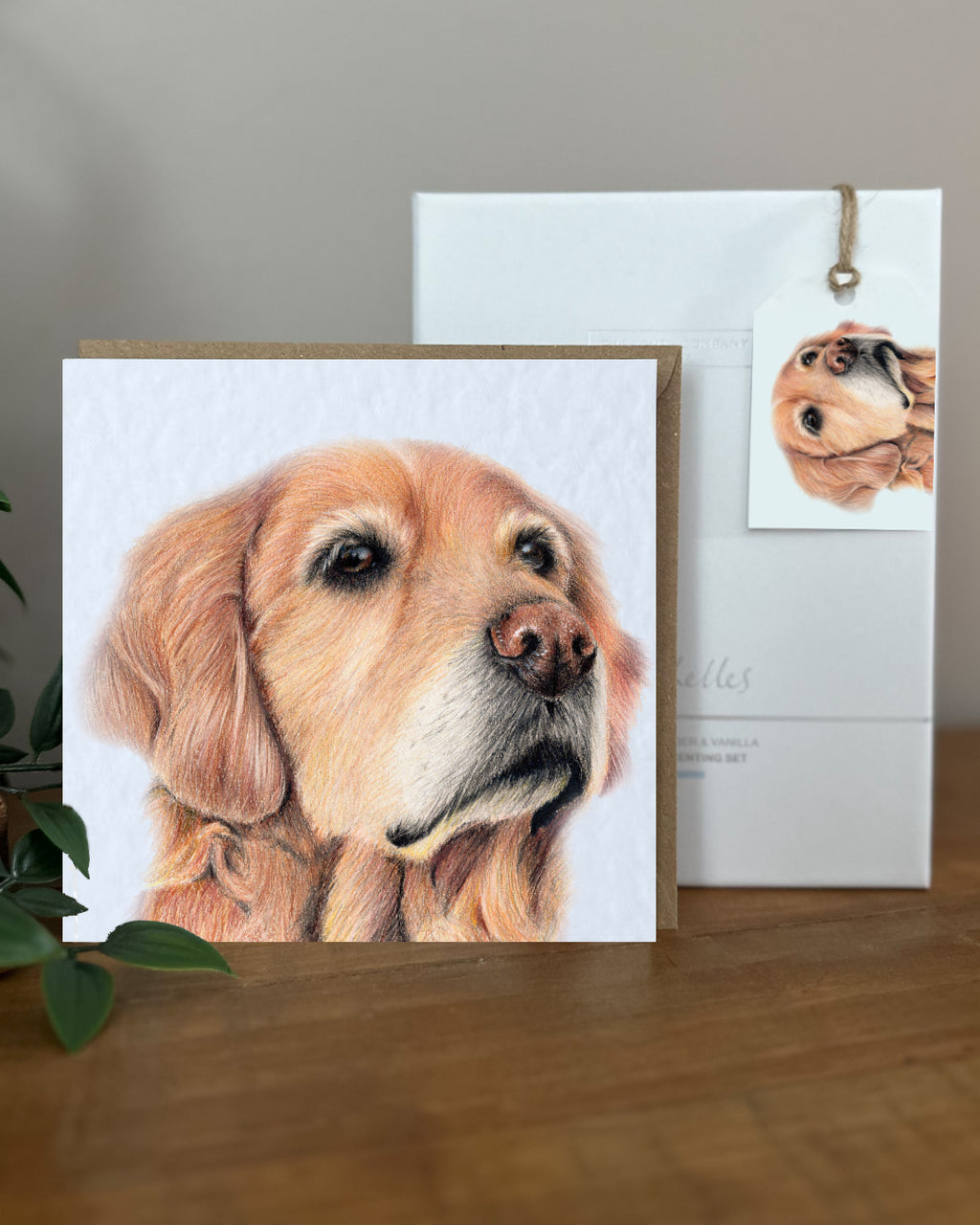 Golden Retriever Card & Tag Bundle