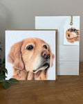Golden Retriever Card & Tag Bundle