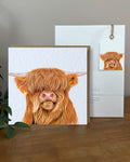 Highland Cow Card & Tag Bundle