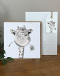 Giraffe Card & Tag Bundle