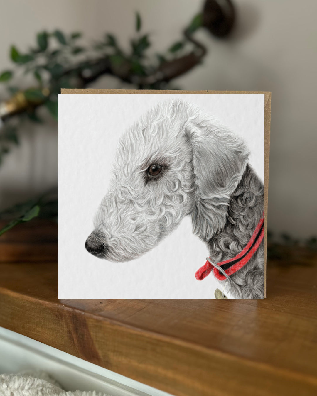 Bedlington Terrier Card & Tag Bundle