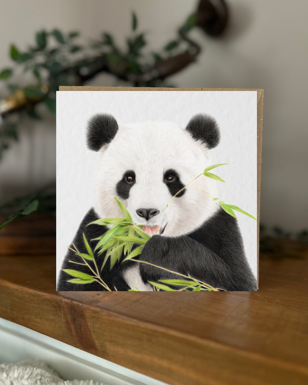 Panda Greeting Card