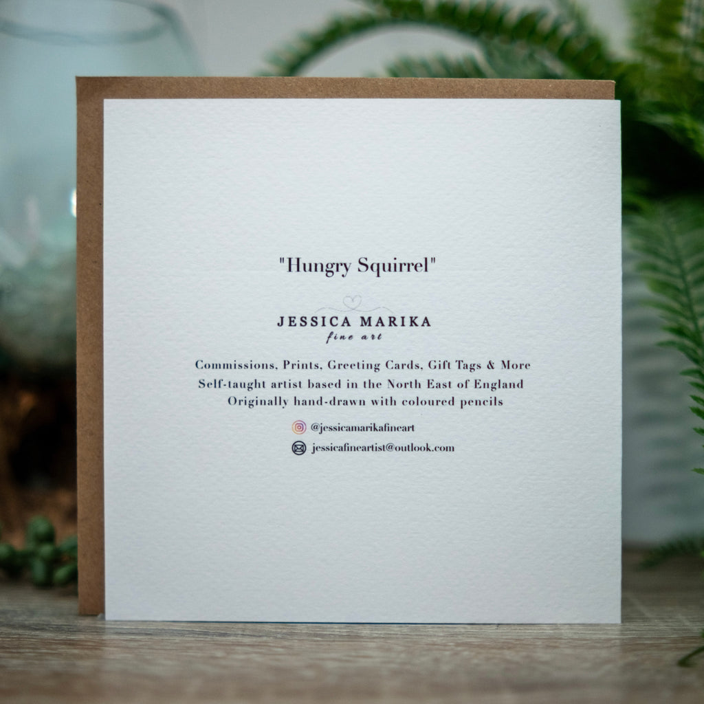 Squirrel Greeting Card
