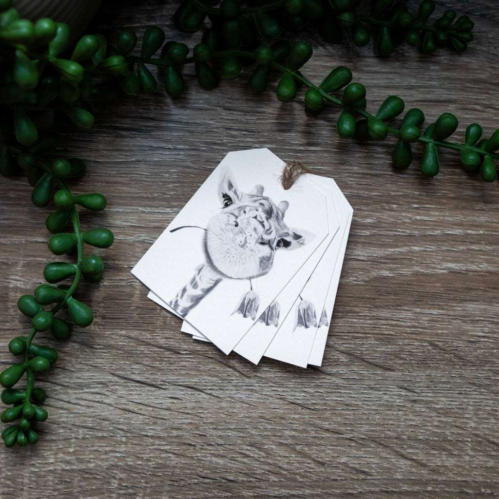 Giraffe Gift Tag Set