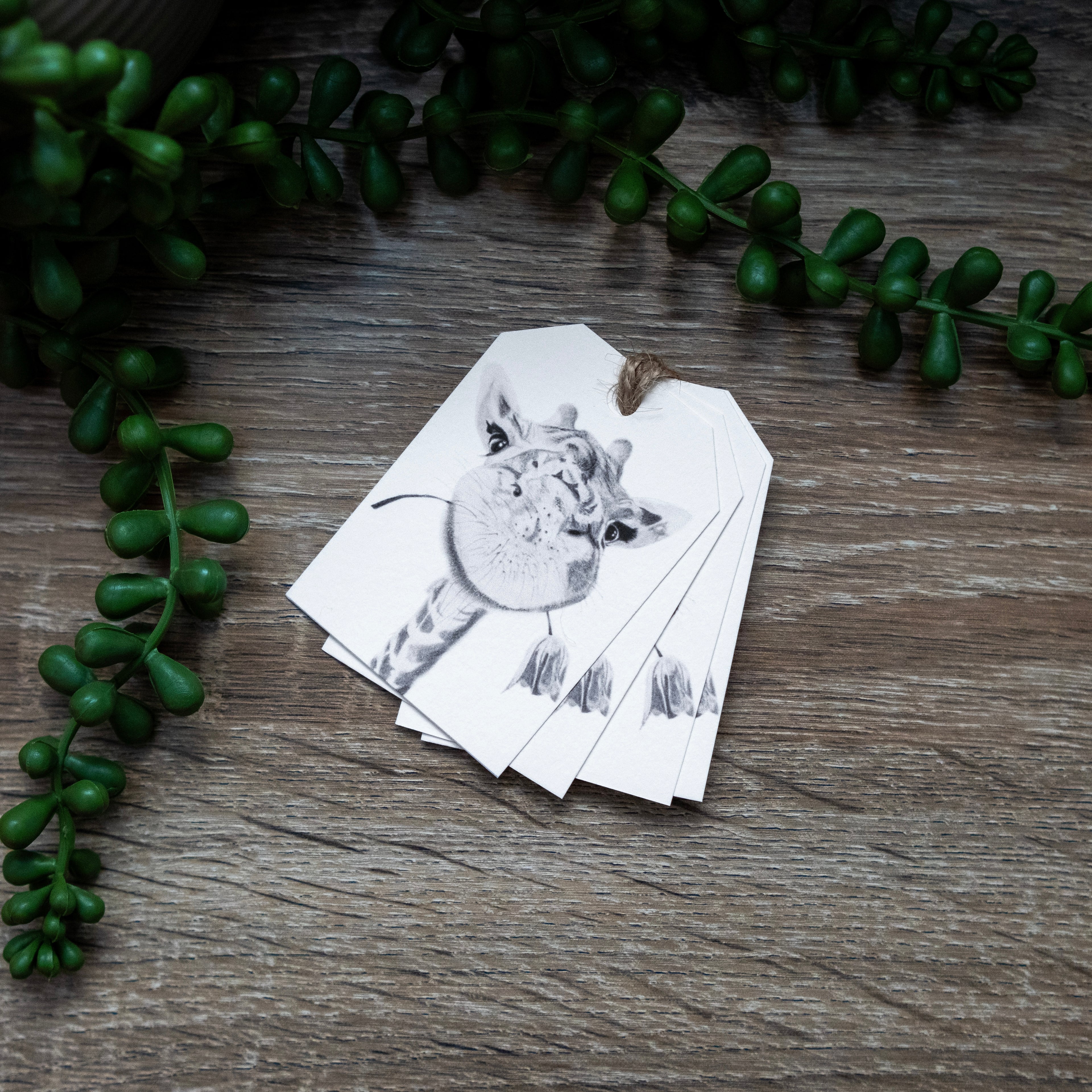 Giraffe Gift Tag Set