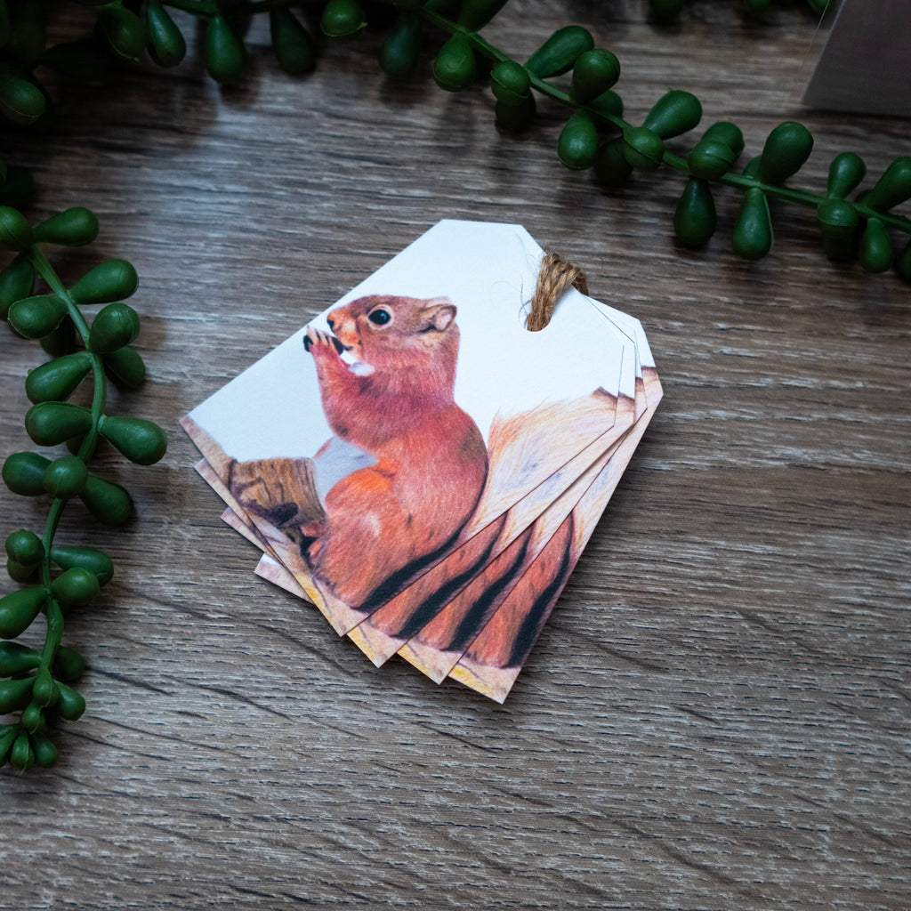 Squirrel Gift Tag Set