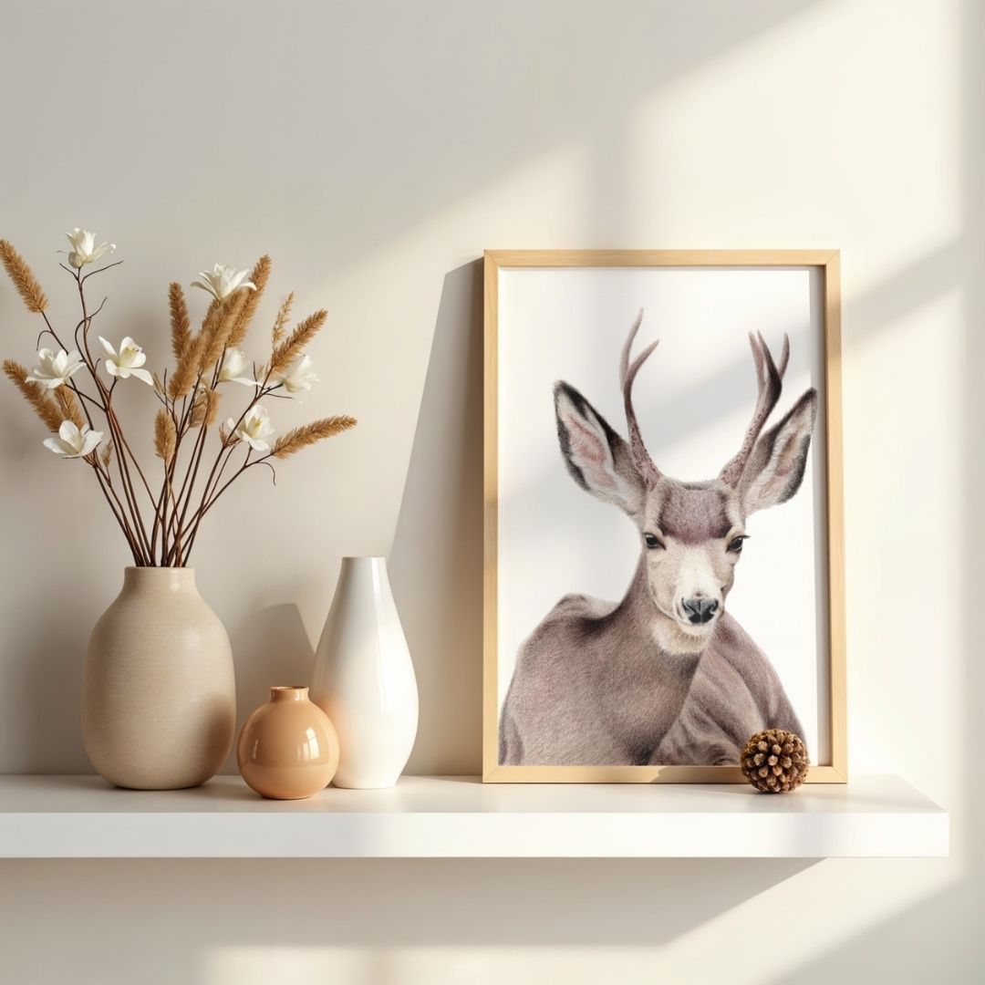 Mule Deer Fine Art Print