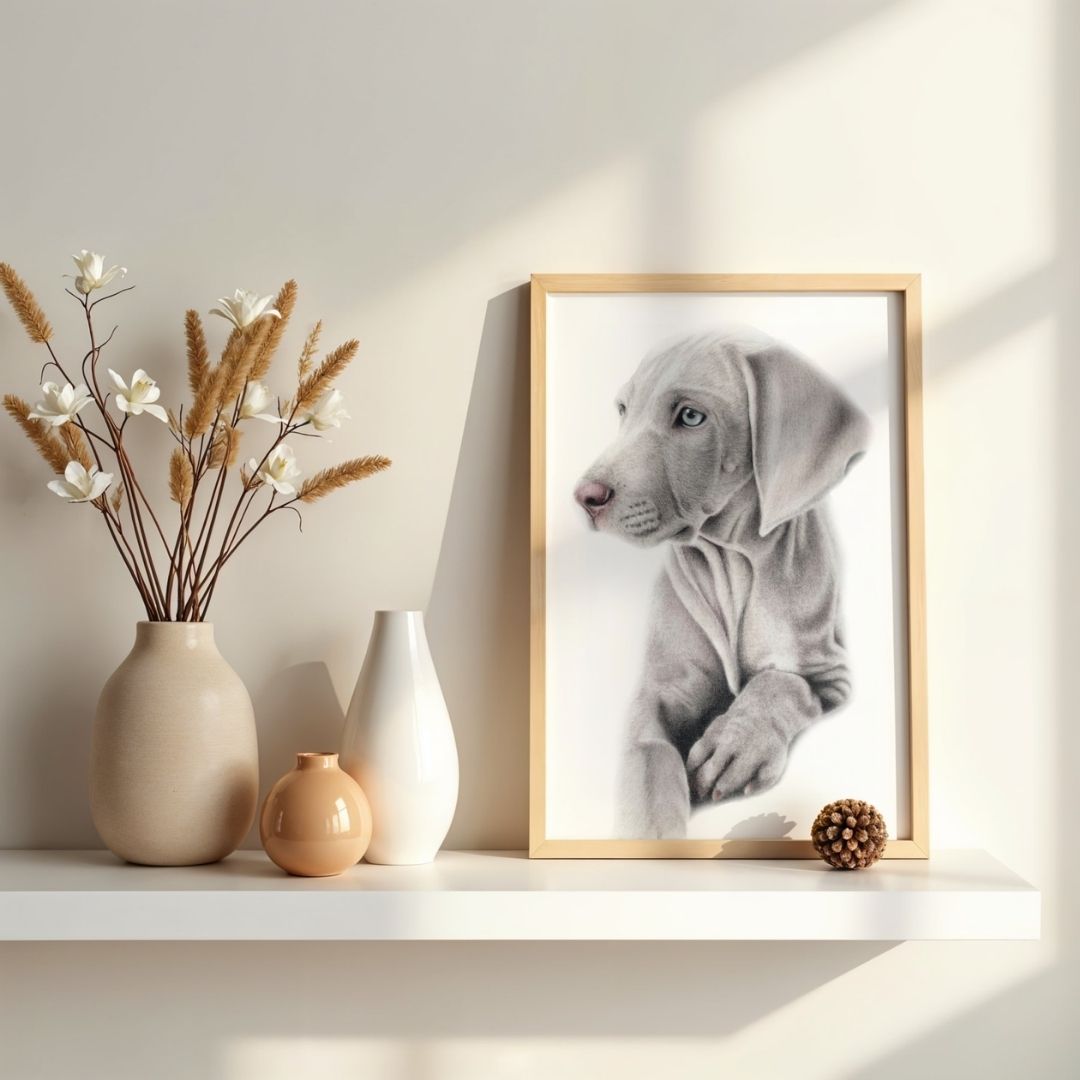 Weimaraner Fine Art Print